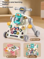 Baby Multi-Function Walker Toddler Trolley Anti-Rollover Baby Newborn Walking Walker Toy - Image 6