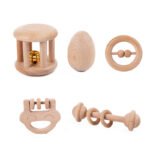 Baby Cartoon Intelligence Hearing Wooden Musical Sense Toy - Image 12