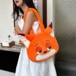 Zootopia Plush Cartoon Nick Judy Grab Doll Large Capacity Backpack Crossbody Bag Student Backpack - Image 18