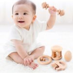 Baby Cartoon Intelligence Hearing Wooden Musical Sense Toy - Image 5