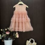 Girl's Princess dress Summer Puff Vest Dress New Style Girl's Sweet Western Style Mesh Fresh and Explosive - Image 6