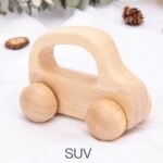 Montessori Wooden Toys 0-1 Years Old Newborns 6 Months Old Baby Grasping Training Rattle Can Chew - Image 15