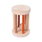 Montessori Wooden Toys 0-1 Years Old Newborns 6 Months Old Baby Grasping Training Rattle Can Chew - Image 6