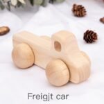 Montessori Wooden Toys 0-1 Years Old Newborns 6 Months Old Baby Grasping Training Rattle Can Chew - Image 10