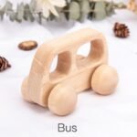 Montessori Wooden Toys 0-1 Years Old Newborns 6 Months Old Baby Grasping Training Rattle Can Chew - Image 14