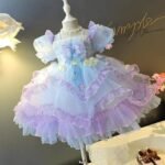 Girls' Princess Dress 2025 New Summer Children's Online Popular Style Lolita dress Girl Dress - Image 7