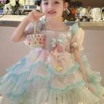 Girls' Princess Dress 2025 New Summer Children's Online Popular Style Lolita dress Girl Dress - Image 2