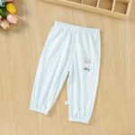 Baby Girl Anti-Mosquito Pants Summer Baby Pants Summer Thin Cotton Girls Pants Summer Clothes - Image 3