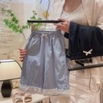 2025 Girls Summer New Casual All-Match Korean Style Thin Lace Fashion All-Match Cropped Casual Pants - Image 6