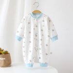 Autumn New Newborn Cartoon Jumpsuits For Infants And Young Children, Four-Season Jumpsuits For Men And Women, Baby Outing Clothes And Crawling Clothes - Image 7