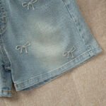 2025 New Stylish Girls' Denim Shorts Summer Fashion Children'S Pants Summer Thin Versatile Shorts For Older Kids - Image 3