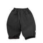 Boys And Girls Casual Pants Spring New Children'S Solid Color All-Match Straight Pants Autumn  Baby Cotton Pants - Image 5