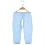 Baby Open Crotch Pants Jacquard Breathable Baby Boy Summer Thin Baby Girl Cotton Fork Pants Long Pants One Generation - Image 6