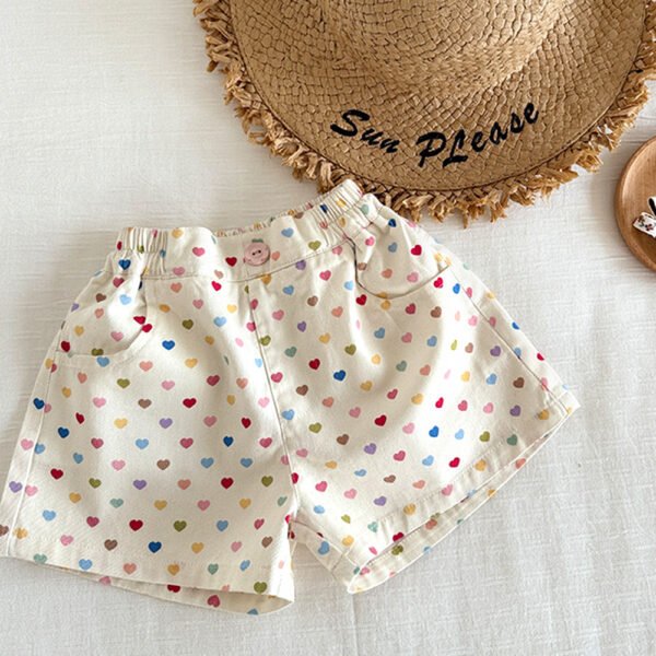 Girls Shorts Summer Outer Wear New Versatile Kidsren'S Pants Thin Baby Cotton Loose Casual Sports Hot Pants