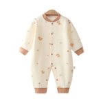 Autumn New Newborn Cartoon Jumpsuits For Infants And Young Children, Four-Season Jumpsuits For Men And Women, Baby Outing Clothes And Crawling Clothes - Image 5