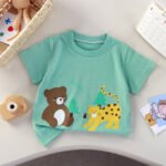 Children'S Short-Sleeved T-Shirt Summer New Boys And Girls Cartoon Printed Half-Sleeved Children'S Jacket Children'S Clothing - Image 4