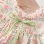 2025 New Children'S Clothing Girls Dress Summer Children Baby Girl Tulip Bunny Cotton Princess Dress Trendy - Image 3
