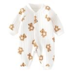 Baby Jumpsuit Spring And Autumn And Winter Warm Boy Baby Ha Clothes Climbing Clothes Girls Pajamas Newborn Clothes