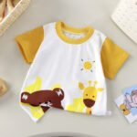 Children'S Short-Sleeved T-Shirt Summer New Boys And Girls Cartoon Printed Half-Sleeved Children'S Jacket Children'S Clothing - Image 2