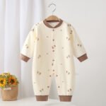 Autumn New Newborn Cartoon Jumpsuits For Infants And Young Children, Four-Season Jumpsuits For Men And Women, Baby Outing Clothes And Crawling Clothes - Image 4