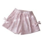 Girls' Summer Casual Shorts  Fashionable Printed Bow Crane Pants Baby'S Summer New All-Match Hot Pants - Image 5