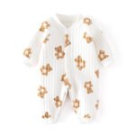 Baby Jumpsuit Spring And Autumn And Winter Warm Boy Baby Ha Clothes Climbing Clothes Girls Pajamas Newborn Clothes - Image 6