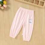 Baby Girl Anti-Mosquito Pants Summer Baby Pants Summer Thin Cotton Girls Pants Summer Clothes - Image 5