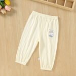 Baby Girl Anti-Mosquito Pants Summer Baby Pants Summer Thin Cotton Girls Pants Summer Clothes - Image 4