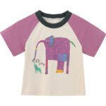 Girls' Short-Sleeved T-Shirt Summer 2025 New Loose  Cartoon Top Girl Stylish Children'S Base Shirt - Image 5